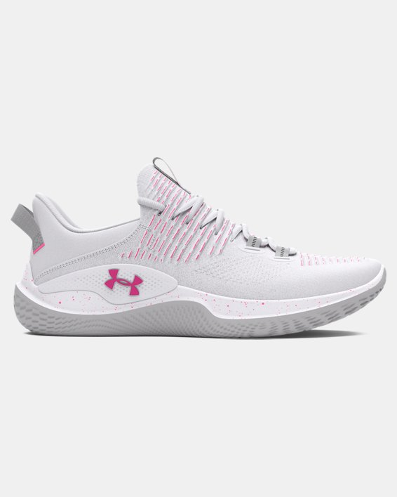 Women's UA Dynamic IntelliKnit Training Shoes in White image number 0